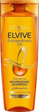 لوريال شامبو 600 ملى الفيف بالزيت المغذى شعر جاف (ذهبى)